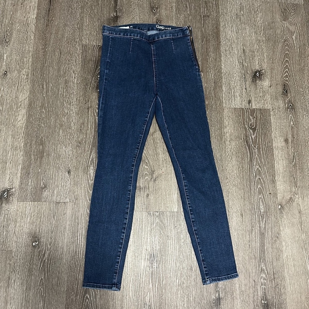 Gap high waist side zipper Jeans Size 6